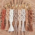 thumbnail image 4 of Wentin Keychains Clearance! Macrame Keychains Keychain Handmade Charms Making Crafts Tassel Key Ring Gift Thank You Tag For Women Bridal Birthday Wedding Party, 4 of 9