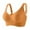 #13Orange, variant on Xucatan 1 Pcs Sports Bras for Women High Support Posture Correcting Bra for Seniors Floral Embroidered Plus Size No Underwire Bras