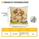 thumbnail image 2 of Funda de almohada de Pascua para niños | Funda decorativa de poliéster de 45 x 45 cm | Regalo navideño para niños, mujeres y hombres | Decoración para sofá cama de interior y exterior, 2 of 5