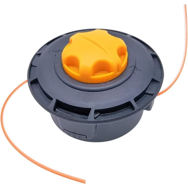 Cabezal desbrozadora M10 x 1,25 izquierda con punta automática - Cabezal desbrozadora doble hilo - Bobina hilo nylon para desbrozadora gasolina esquí esquí Gafas de esquí