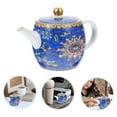 thumbnail image 3 of MasteelfCA Heat-resistant Ceramic Teapot Delicate Durable Tea Kettle Home Tea Maker Pot, 3 of 8