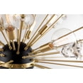 thumbnail image 5 of 5060-AGB-Hudson Valley Lighting-Liberty 6-W Chandelier - 60 Inches Wide by 60 Inches High-Aged Brass Finish, 5 of 7