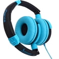thumbnail image 4 of Idance CRAZY501 Black & Blue DJ Headphones Mic Ip, 4 of 7