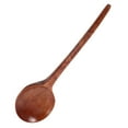 thumbnail image 5 of FRCOLOR Wooden Soup Spoon For Ramen Appetizer Spoons Wooden Spaghetti Spoon Oriental Soup Spoon Asian Soup Spoon Chinese Spoons Soup (Large), 5 of 8