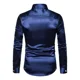 thumbnail image 3 of Camiseta De Solapa De Seda De Color Sólido, 3 of 8