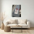 thumbnail image 5 of 1pc Laundry - themed Canvas Wall Art with Drawings of Underwear on a Clothesline, Red Clothespins and Fabric, framed Decor room hanging Wall Picture Decor for Home Gifts, living room, bathroom,, 5 of 8
