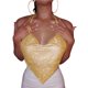 thumbnail image 1 of SAYOO Chaleco de cintura brillante para mujer SAYOO  moda, 1 of 5