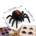 thumbnail image 3 of DIY Beaded Kit Spider Theme Cute 3D Bead Craft Set with Colorful Beads Instructions Handmade Jewelry Art for Adult Teen Creative Gift, 3 of 8