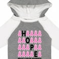 thumbnail image 4 of Inktastic Hope Breast Cancer Awareness Boys or Girls Long Sleeve Baby Bodysuit, 4 of 5