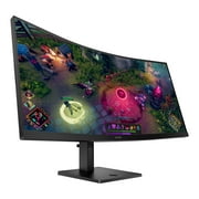 OMEN 34 inch Curved Gaming Monitor WQHD 165Hz VA Black