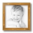 thumbnail image 2 of ArtToFrames 9x9 Inch Gold Bamboo large Picture Frame, This Gold Wood Poster Frame is Great for Your Art or Photos, Comes with Regular Glass (4877), 2 of 8