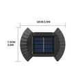 thumbnail image 1 of Lámpara de pared solar con luz que brilla hacia arriba y hacia abajo, lámpara de jardín para exteriores, bola de esponja, 1 of 2