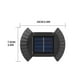 thumbnail image 3 of ¡Ofertas Únicas!, Lámpara de pared solar que brilla hacia arriba y hacia abajo, lámpara de pared para jardín al aire libre Akmoler, 3 of 9