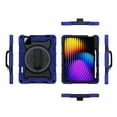 thumbnail image 7 of XYX 3in1 Rotating Stand Case for Xiaomi Pad 7/Xiaomi Pad 7 Pro 11.2 inch 2024 with Hand/Shoulder Strap, Shockproof Rugged, Navy Blue, 7 of 7