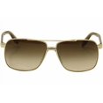 thumbnail image 4 of New Versace Sunglasses Men Aviator VE 2174 Gold 125213 VE2174 59mm, 4 of 4