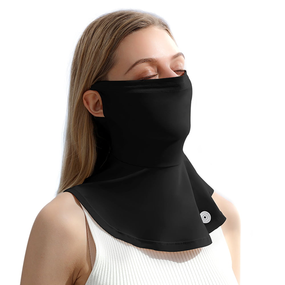 Face Mask Reusable Washable Cloth Bandanas Women Men Neck Gaiter Cover Ear Loops 
