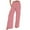 Pink, variant on ZACPNCV Womens Loose Wide Leg Pants High Waist Straight Pants Casual Pants Olive Green