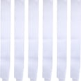 thumbnail image 3 of ruhuadgb 5pcs White Party Sash Solid Color Costume Accessory Fabric Bride Shoulder Strap Wedding Award Ceremony Sash Etiquette Ribbon Decoration, 3 of 6