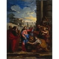 thumbnail image 2 of Jean-Baptiste Corneille 15x18 Gold Ornate Wood Frame and Double Matted Museum Art Print Titled - Christ and the Centurion (1690), 2 of 4