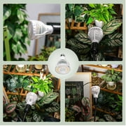 SANSI LED Grow Light Bulb 24W, A21 Full Spectrum Grow Bulb for Indoor Plants, Ceramic Tech Grow Lamp with Optical Lens for High PPFD, Seed Starting, Growing, Blooming and Fruiting