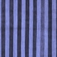 thumbnail image 1 of Ahgly Company Indoor Square Abstract Blue Modern Area Rugs, 6' Square, 1 of 4