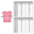 thumbnail image 3 of Sisters in Christ are Sisters for Life Holy Christian Faith Womens T Shirts, Short Sleeve V-Neck Shirts Cute Fit Summer Casual Tee Tops Dopamine Color Magenta L, 3 of 5