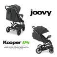 thumbnail image 3 of Joovy Kooper RS Lightweight Travel Stroller for Infants and Toddlers with One-Hand Fold, Magnetic Buckle, Multi-Position Recline, and Swing-Open Tray, 3 of 5