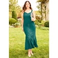 thumbnail image 2 of Catherines Women's Plus Size Masquerade Beaded Dress Set with Jacket (Petite Available), 2 of 6