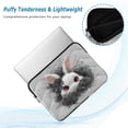 thumbnail image 5 of RMDQTR 13in Laptop Bag Briefcases Computer Inner Bags Computer Bags Laptop Sleeves Work Travel School Bag Red-eyed Rabbit Pattern, 5 of 8