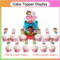 thumbnail image 3 of Dora The Explorer Party Supplies Decor 16th Kit Balloons Birthday Cake Topper Banner Backdrop Decorations, 3 of 6