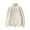 White, variant on KHONTS Girls Sweater Cardigan Uniform Zip up Knit Turtleneck Fall Kids Jacket with 2 Pockets, Sizes 6-14 Years White 170