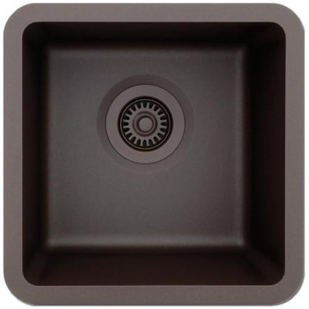 ... Small Single Bowl Quartz Composite 15 x 15 x 7-1/2 D Kitchen Sink
