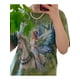 thumbnail image 2 of SAYOO Camiseta de impresión Elf para mujeres SAYOO moda, 2 of 9