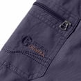 thumbnail image 6 of Besolor Plus Size Cargo Shorts for Men Elastic Waist Drawstring Summer Outdoor Hiking Workout Shorts with Pockets(X-Large,Purple1), 6 of 6