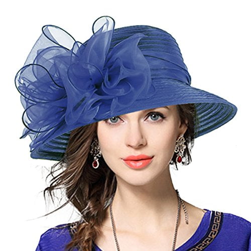 VECRY Lady Derby Dress Church Cloche 