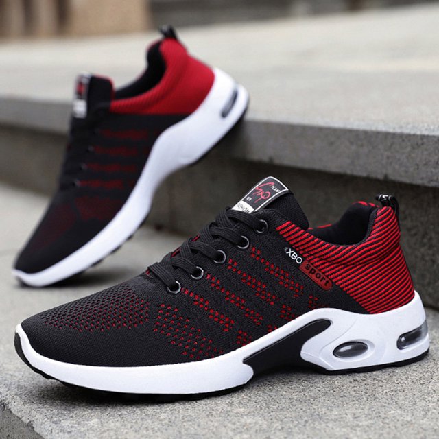 Zapatos casuales para hombre, cómodas zapatillas de deporte de malla, zapatillas de plataforma para viajes al aire libre DQrwqpou Tenis De Mujer Tenis De Hombre