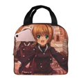 thumbnail image 1 of Cute Cartoon Anime Lunch Bag With Zipper Waterproof And Reusable Cooler Tote Lunch Box For School/Office/Picnic/Work, 1 of 5