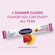 Pedialyte Electrolyte Powder, Strawberry Lemonade, 8 Powder Packets
