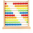 thumbnail image 1 of Wooden Abacus Maths Games with 100 Beads for Kids, 1 of 5