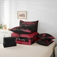 thumbnail image 5 of Erosebridal Sports City Bedding Sets Twin Size,American Football Comforter Sets with Sheets,Atlanta Bed in a Bag Twin Size For Boys,Stylish Bedroom Decoration Reversible,7-Piece, 5 of 7