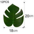 thumbnail image 5 of Turtle Leaf Artificial Leaves Decoration Indoor And Outdoor Ball Party Decorations Green Large Leaves, 5 of 6