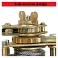 thumbnail image 4 of 3Ton Hook Cable Puller Hand Winch Puller For Agriculture Garden Manual Multifunctional Wire Tensioner ,Easy to Setup, 4 of 7
