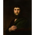 thumbnail image 3 of John Hayes 12x14 Black Modern Framed Museum Art Print Titled - Portrait of a Polish Jew (1826), 3 of 5