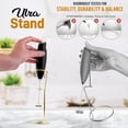 thumbnail image 4 of Zulay Kitchen Original Frother Stand - Stainless Steel Stand for Milk Frothers (Gold), 4 of 5