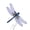 C, variant on Garden Hanging Ornament Colorful Simulation Dragonfly Decor Outdoor Weatherproof Mosquito Deterrent