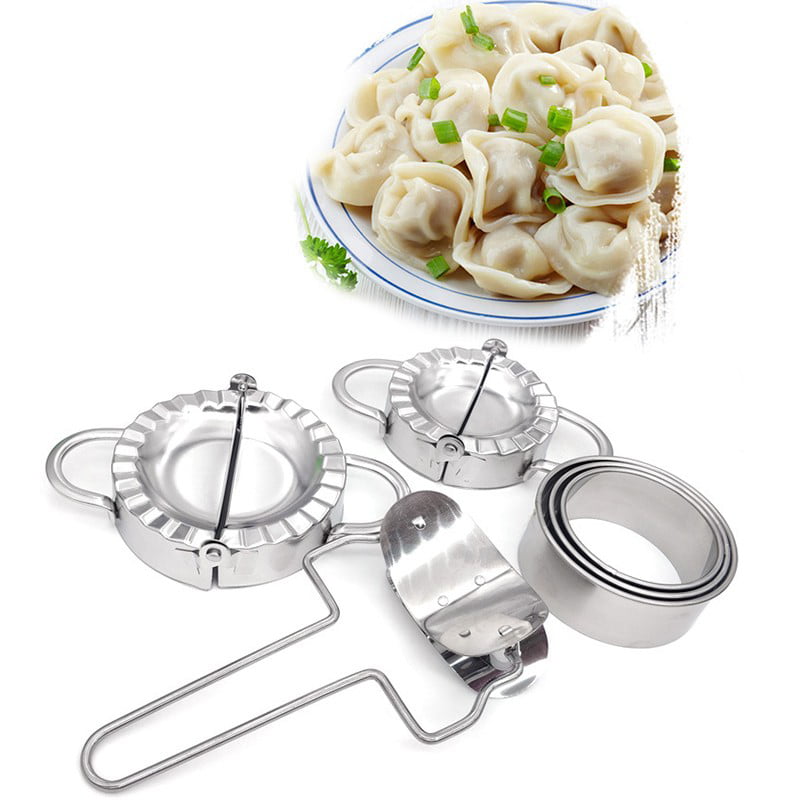 304 Stainless Steel Dumpling Mould Dumpling Mold Set Manual Kitchen Food 