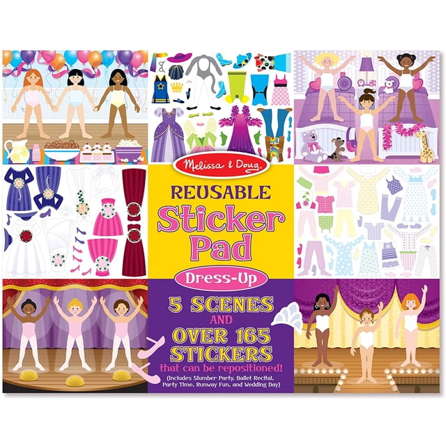 Almohadilla de pegatina reutilizable Melissa & Doug