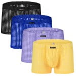 4Pack:Black+Blue+Purple+Yellow