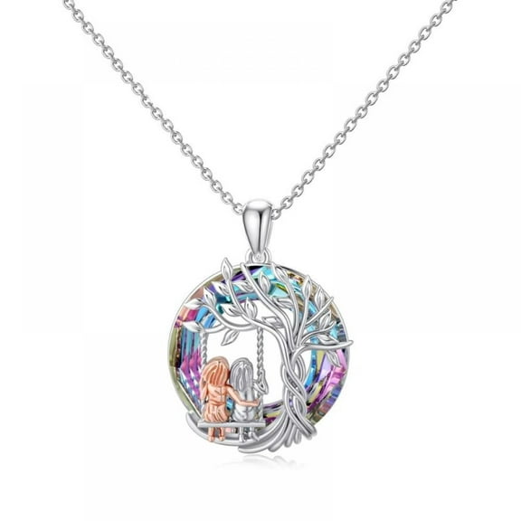 Zerofeel Always My Sister Forever My Friend Necklace, Sister Jewelry Birthday Gift