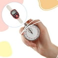 thumbnail image 3 of Mini Marqueur de Point Rangée Compteur de Bout de Doigt avec Lumière LED Affichage Numérique Électronique LCD Comptage Timing pour Tricot de Golf Tissage Rouge 4.5*3.5*1.2cm, 3 of 9